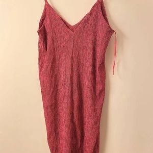 vocation style pink dress